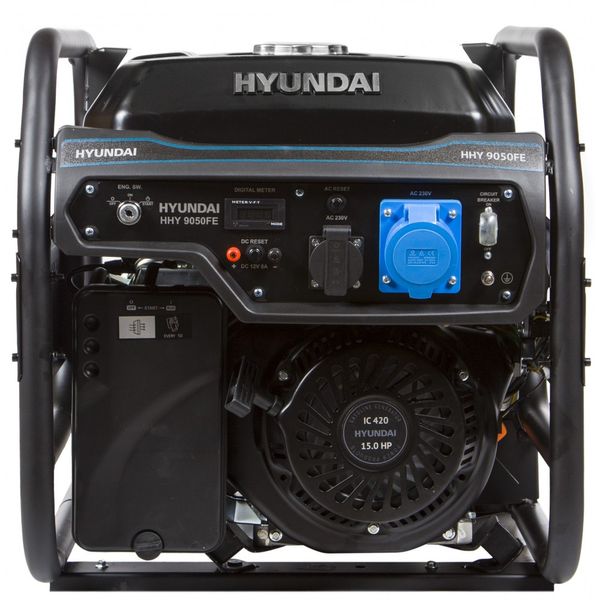Бензиновий генератор Hyundai HHY 9050FE 8810 фото