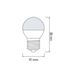 Светодиодная лампа Horoz Electric 6W Е27 6400K 8218 фото 2