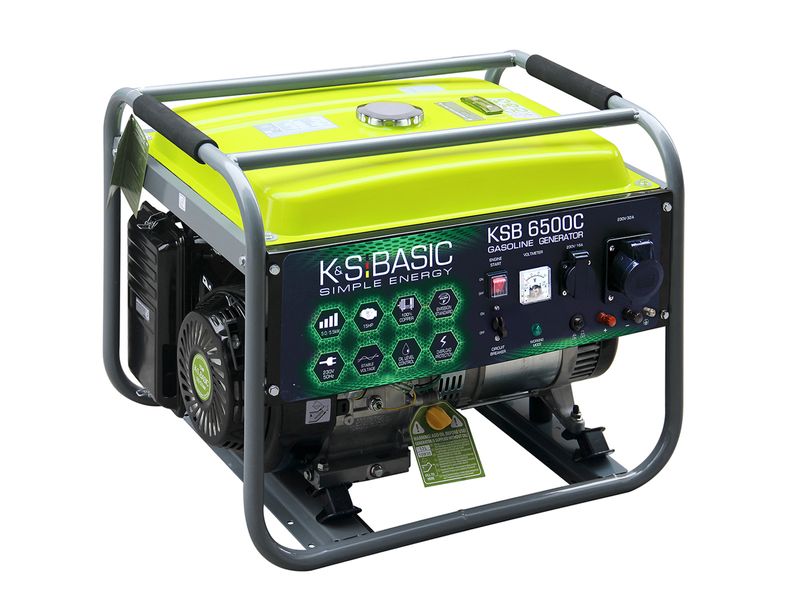 Генератор бензиновий K&S BASIC KSB 6500C KSB 6500C фото