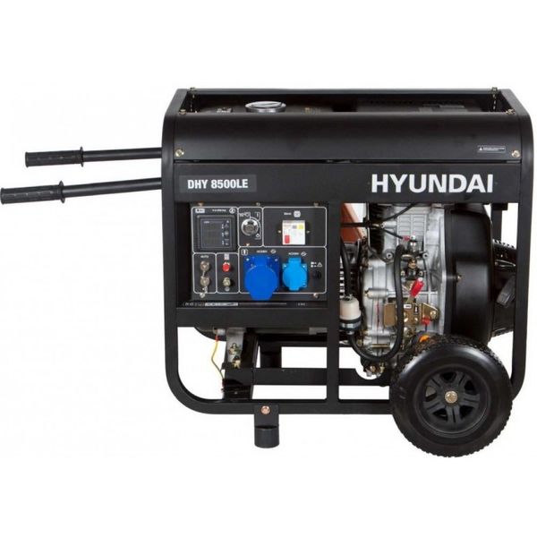 Дизельный генератор Hyundai DHY 8500LE (7,2 кВт) 7913 фото