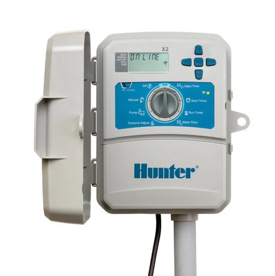 Контроллер полива Hunter X2-401-E (4 зоны), возможность расширения до Wi-Fi модели 24655 фото