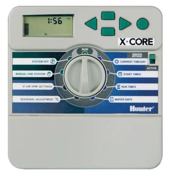 Програматор автоматичного поливання Hunter X-CORE 401i-E (4 зони) 23652 фото