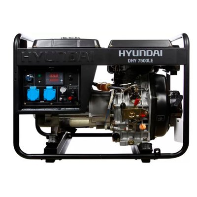 Дизельный генератор Hyundai DHY 7500LE (6 кВт) 8904 фото