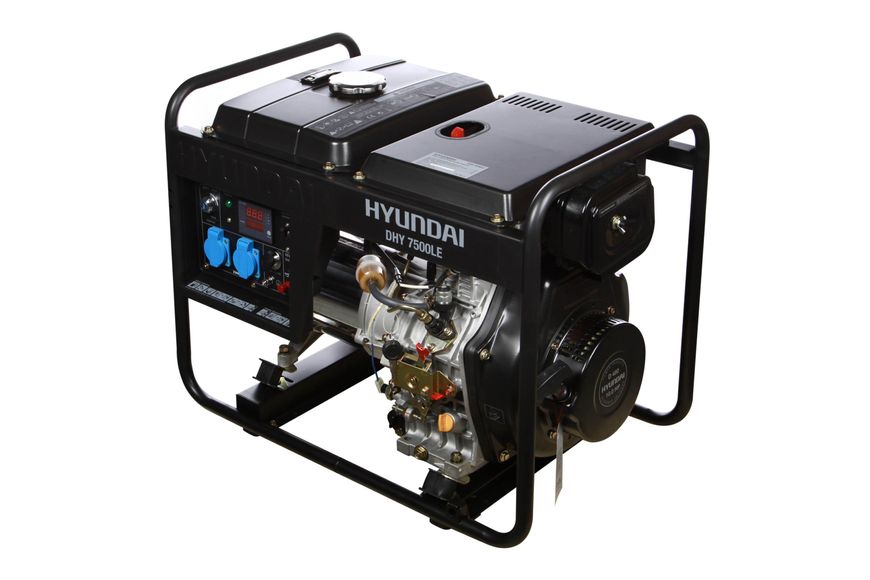 Дизельный генератор Hyundai DHY 7500LE (6 кВт) 8904 фото