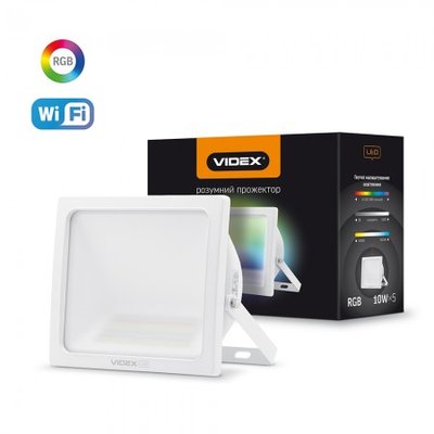 Прожектор VIDEX 10W RGB Wi-fi 1367 фото