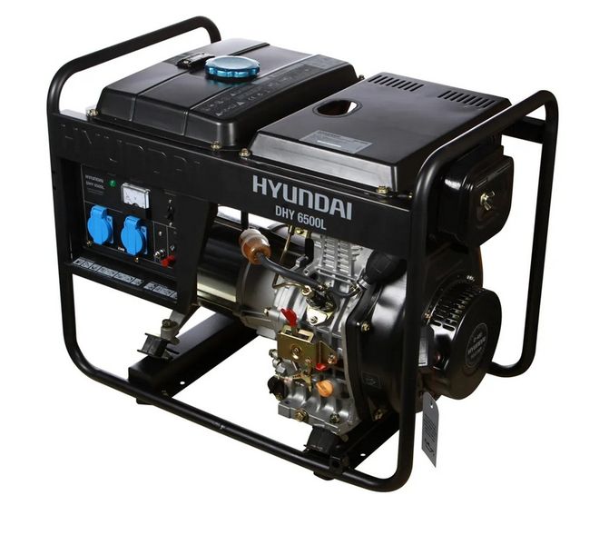 Дизельный генератор Hyundai DHY 6500L (5,5 кВт) 7905 фото