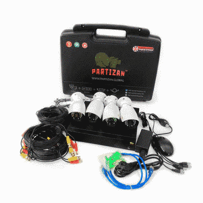 Комплект видеонаблюдения Partizan Outdoor Kit 1MP 4xAHD 1548 фото