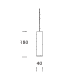 Подвес Maxus 6W, 3000К (круглый, 180мм) 1473 фото 4