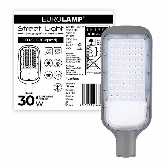 Консольный светильник EUROLAMP LED 30W 5500K SLL-30W фото