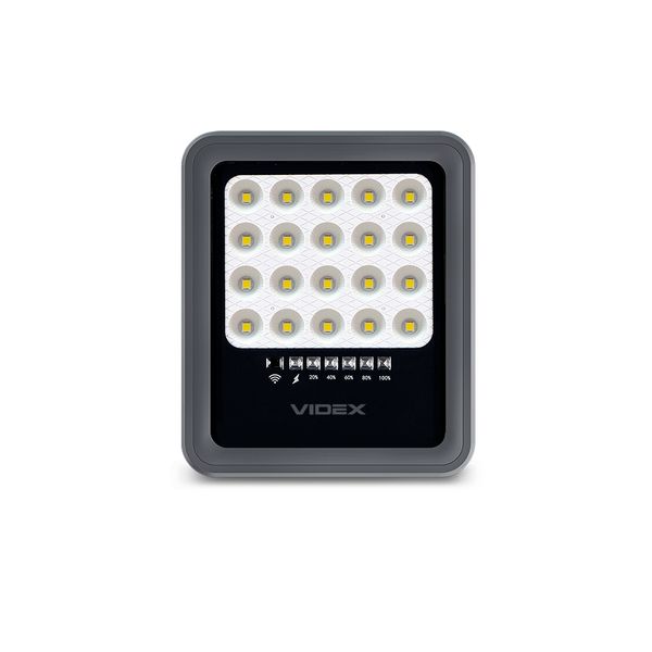 LED прожектор автономний VIDEX 500Lm 5000K 27409 фото