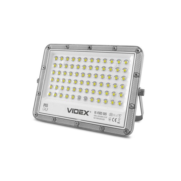 LED прожектор автономний VIDEX 1000LM 5000K 3.2V 27063 фото