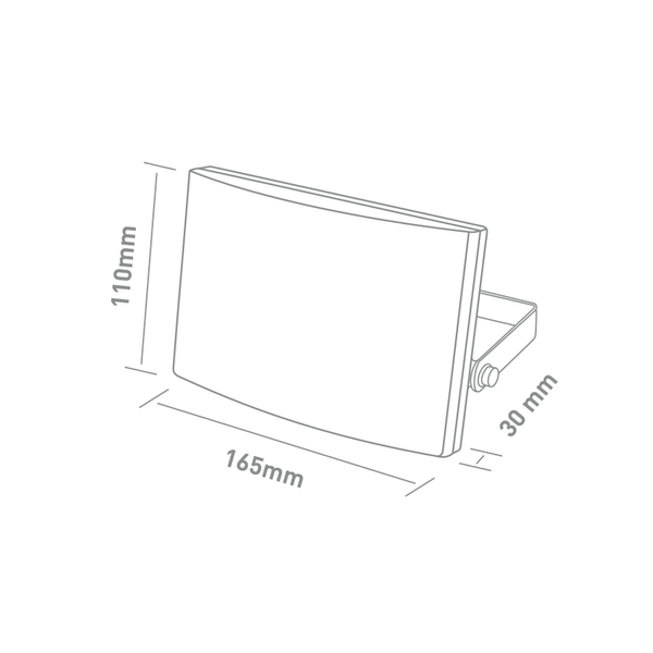 Светодиодный прожектор MAXUS 30W 5000K 2343 фото