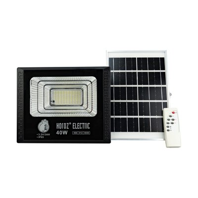 Прожектор на сонячній батареї Solar Light 40W, 6400K (з пультом) 2311 фото
