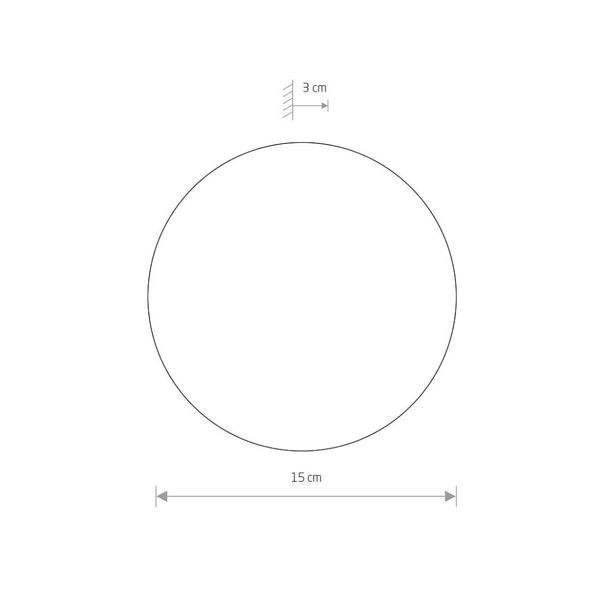 Настенный светильник Nowodvorski Ring (7W, 3000K) 7635 фото