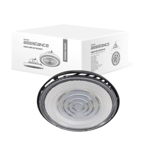 Светильник промышленный MAXUS ASSISTANCE HIGHBAY BASIC 50W 850 IP65 BL 02 ASSISTANCE BL 02 фото