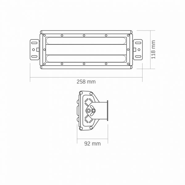 Світильник висотний VIDEX 50W 5000K (HB022) HB022-50 фото