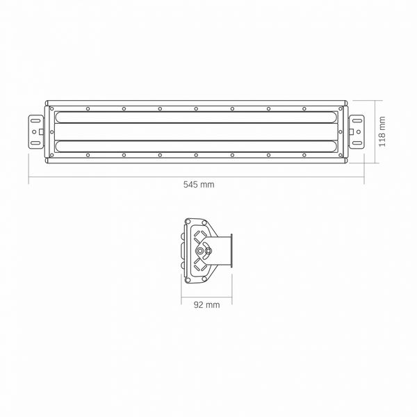 Светильник высотный VIDEX 100W 5000K (HB022) HB022-100 фото