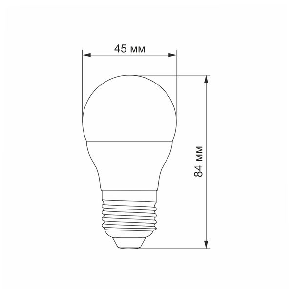 Светодиодная лампа VIDEX 3.5W E27 4100K 2448 фото