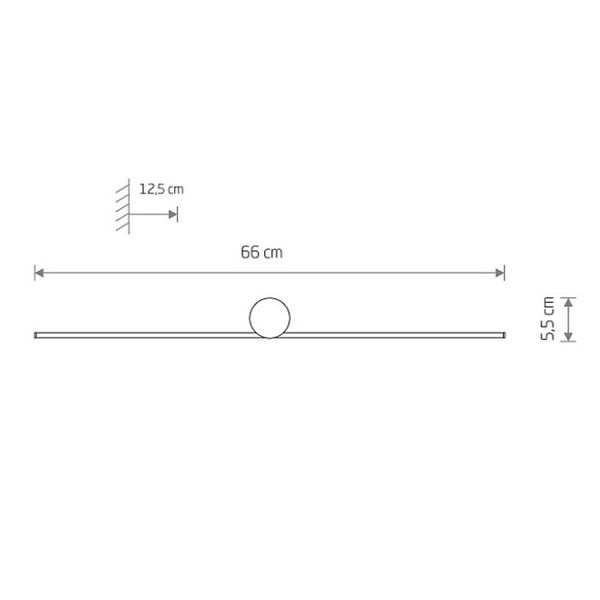 Светильник Nowodvorski Spin S LED (9W 3000K)  10368 фото