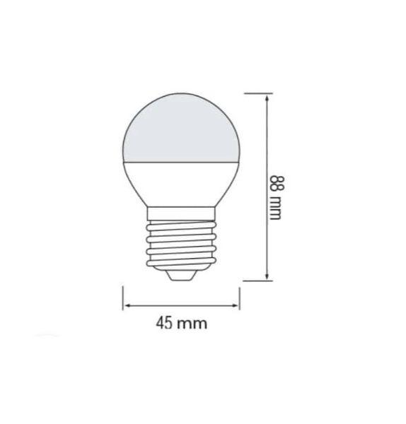 Светодиодная лампа Horoz Electric 8W Е27 4200K 8218 фото